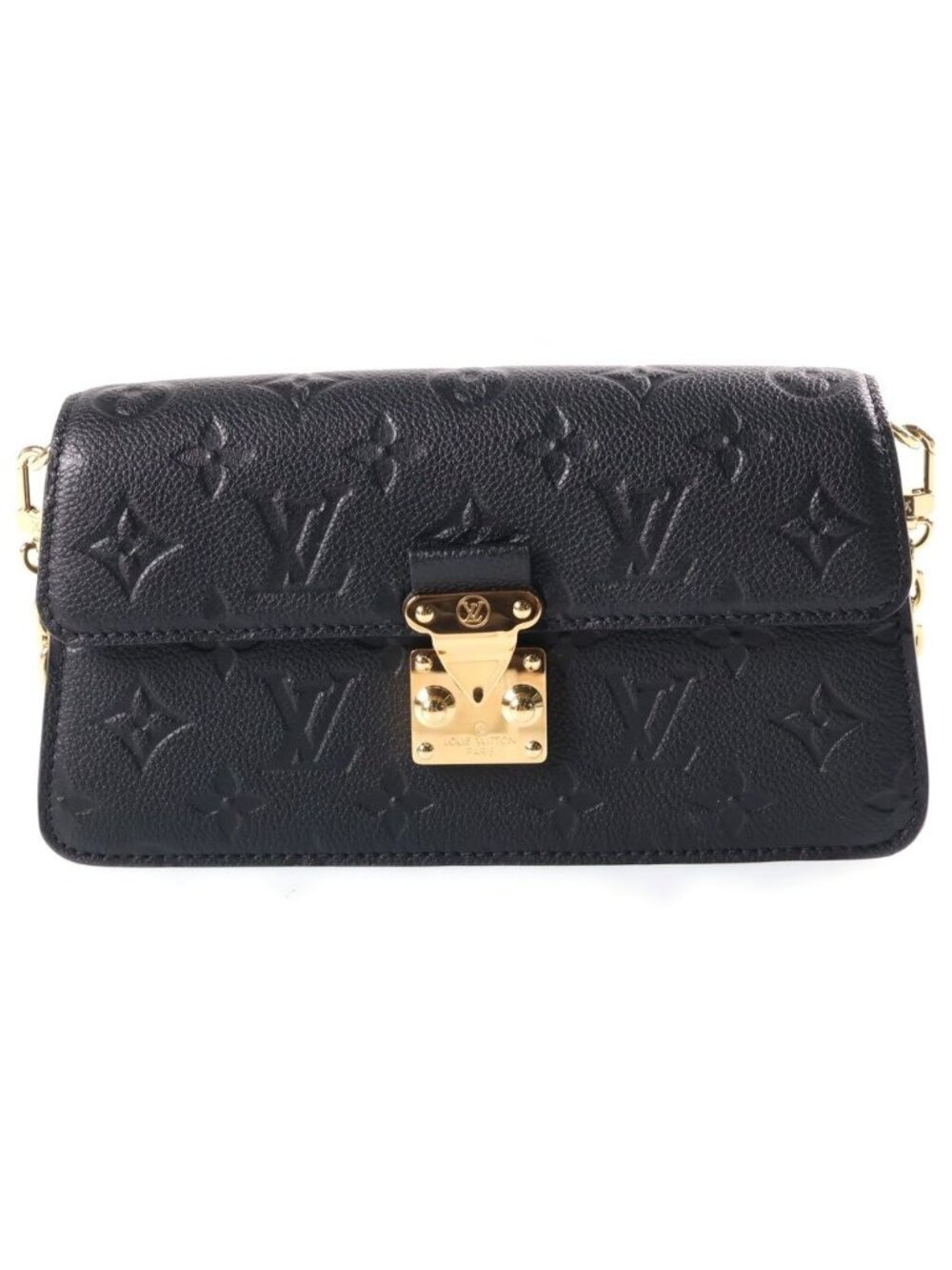Louis Vuitton Monogram Empreinte Wallet on Chain Metis Shoulder Bag Leather